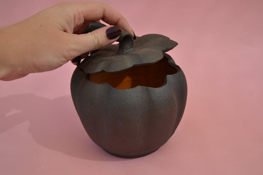 Black Pumpkin Jar 2