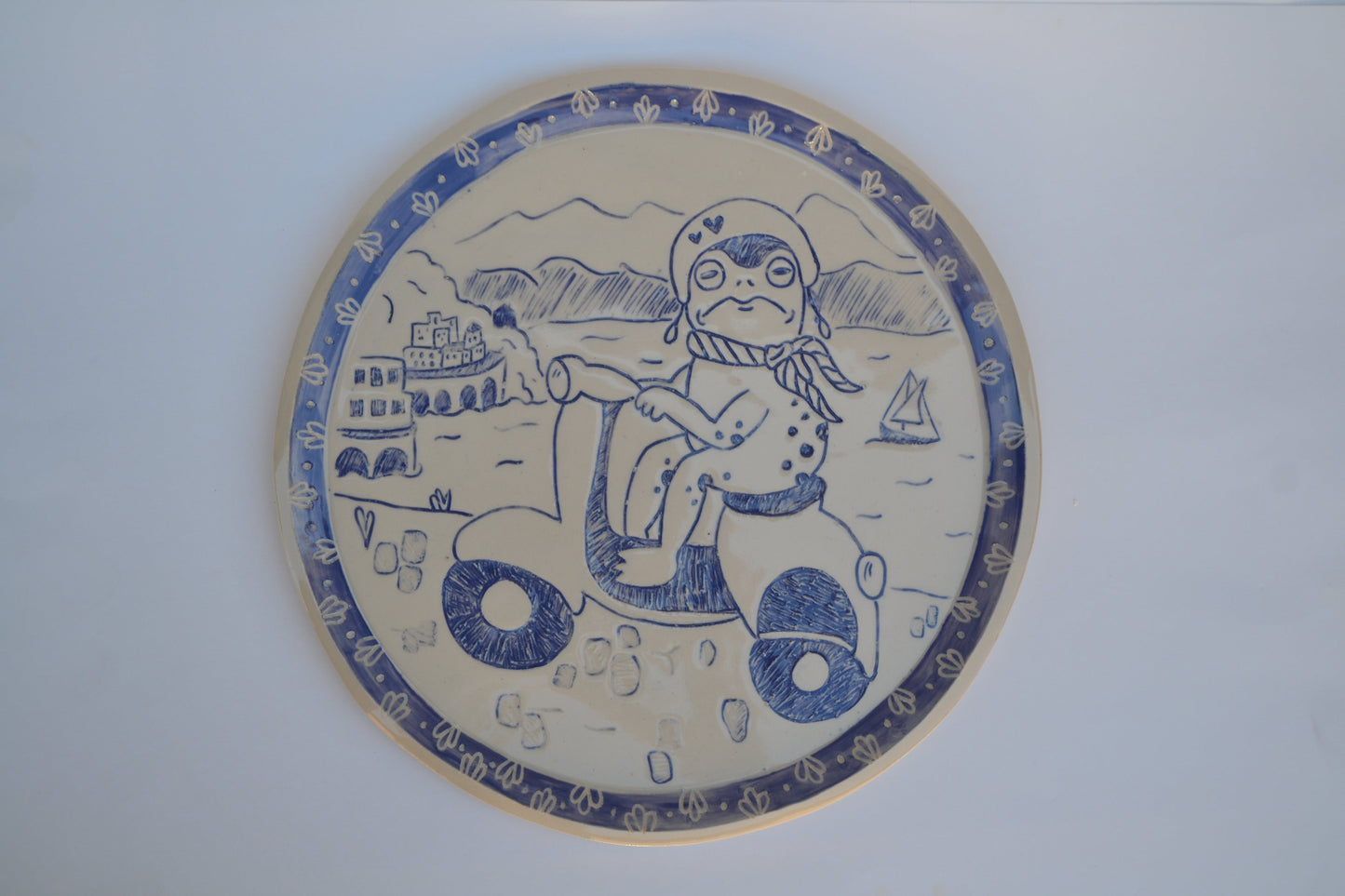 Custom Froggy Plate
