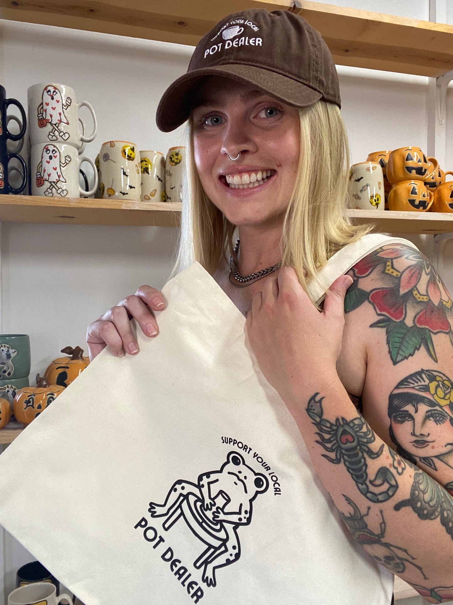 Support Your Local Pot Dealer Tote